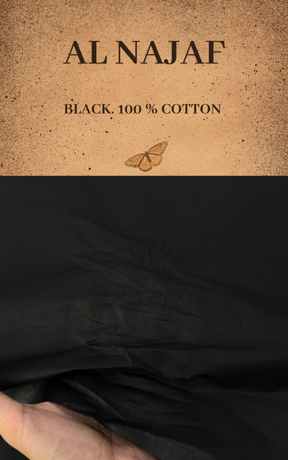 Al-Najaf Black 100% Cotton