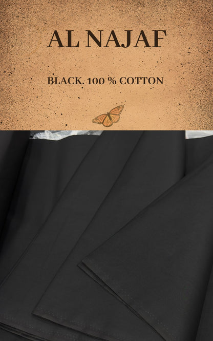 Al-Najaf Black 100% Cotton